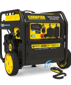 Alternative view of Champion 201185 3500W/4250W Open Frame Inverter Generator Gas RV and Parallel Ready CO Shield Remote Start New