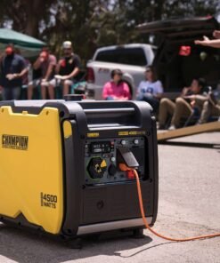 Alternative view of Champion 201318 3500W/4500W Generator Gas Inverter Low THD CO Shield New