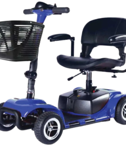 Zip'r Roo 4 Wheel Travel Mobility Scooter Blue Open Box
