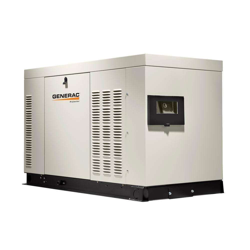 Generac Protector 25kW RG02515ANAX Liquid Cooled 1 Phase 120/240V LP/NG Standby Generator Manufacturer RFB - Image 2