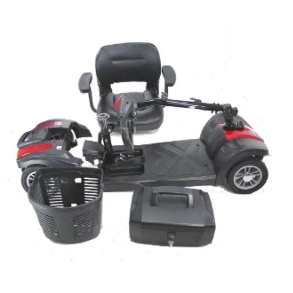 EV Rider Minirider Lite 4 Wheel Mobility Scooter 12Ah SLA Blue Open Box - Image 4