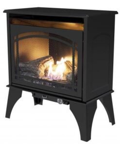Alternative view of Pleasant Hearth VFS2-PH20DT 700 Sq. Ft. 20,000 BTU Dual Fuel LP/NG Vent Free Gas Stove New