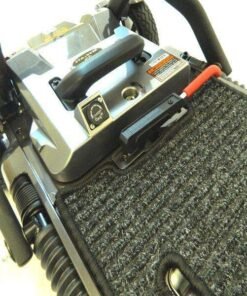 Alternative view of EV Rider Transport Plus Folding Scooter Blue Open Box