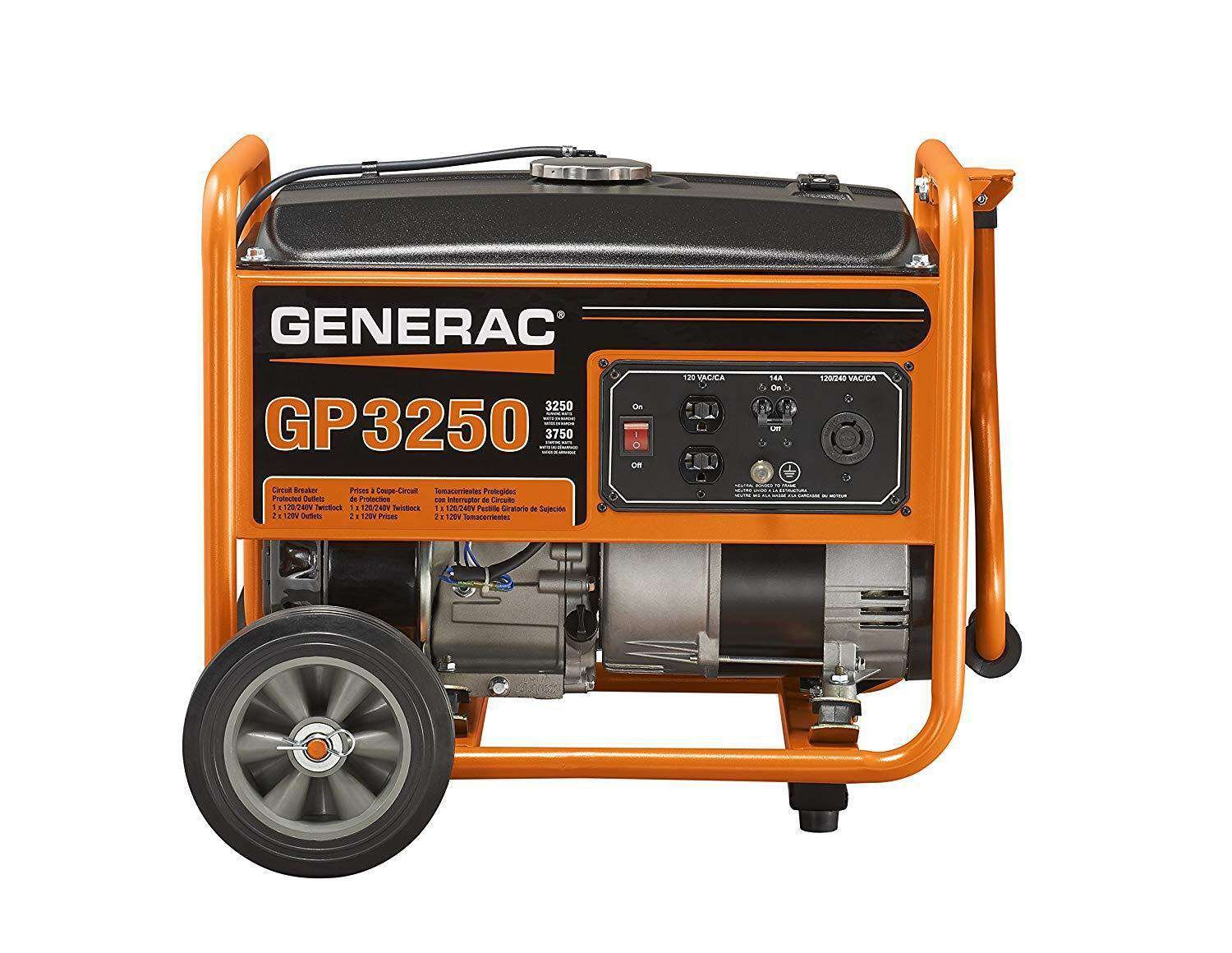 Generac GP3250 3250W/3750W Generator Manufacturer RFB - Image 2