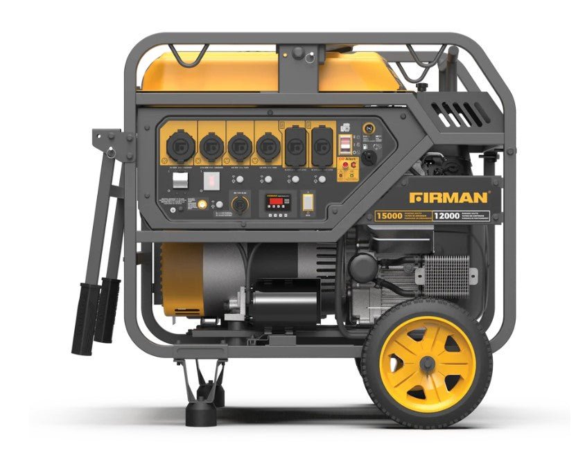 Firman P12002 Generator 12000W/15000W 50 Amp Electric Start Gas With CO Alert New - Image 2