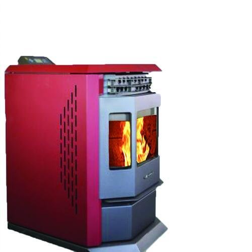 ComfortBilt HP22 2,800 sq. ft. EPA Certified Pellet Stove with Auto Ignition 55 lb Hopper Burgundy New - Image 4