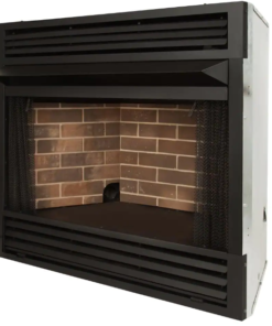 Alternative view of Pleasant Hearth Universal Circulating Zero Clearance 36 in. Ventless Dual Fuel Fireplace Insert New