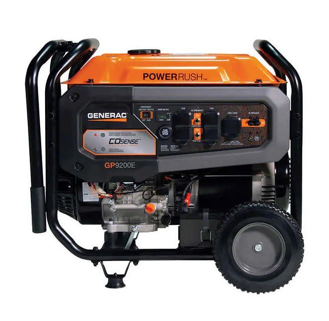 Generac GP9200E Generator 9200W/11250W Gas Electric Start with COsense Technology Manufacturer RFB - Image 2