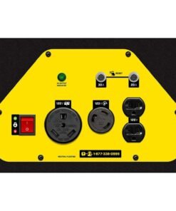 Alternative view of Champion 100401 3500W/4375W Dual Fuel Gas Generator Manufacturer RFB