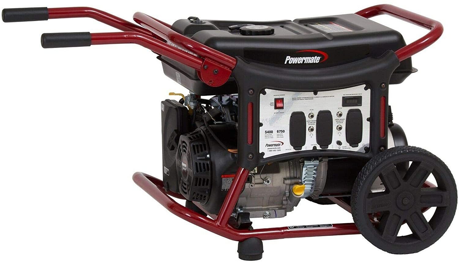Powermate WX5400 5400W/6750W Gas Portable Generator New - Image 2