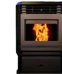 ComfortBilt HP61 3,000 sq. ft. EPA Certified Pellet Stove with Auto Ignition 51lb Hopper Brown New