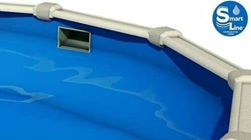 Lake Effect Pools Testudo 18' Round Above Ground Swimming Pool Blue - Image 5