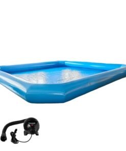 Alternative view of WYDDDARY Inflatable Pool Family Swim Pool Blue
