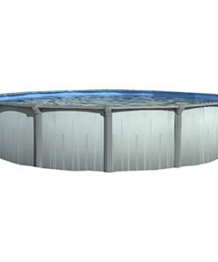 Lake Effect Pools Aqua Brook Above-Ground Swimming Pool Bundle Blue