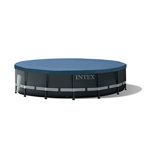 Intex Ultra XTR 16ft x 48in Above Ground Pool Set w/Pump, Cleaner Robot Vacuum & Hose Gray - Image 4