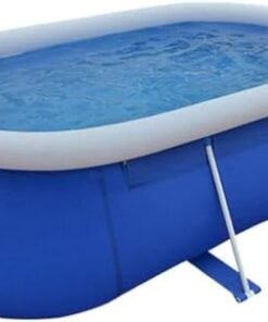 FFCJJDS Inflatable Swimming Pool for Adults & Kids 122x78x31In