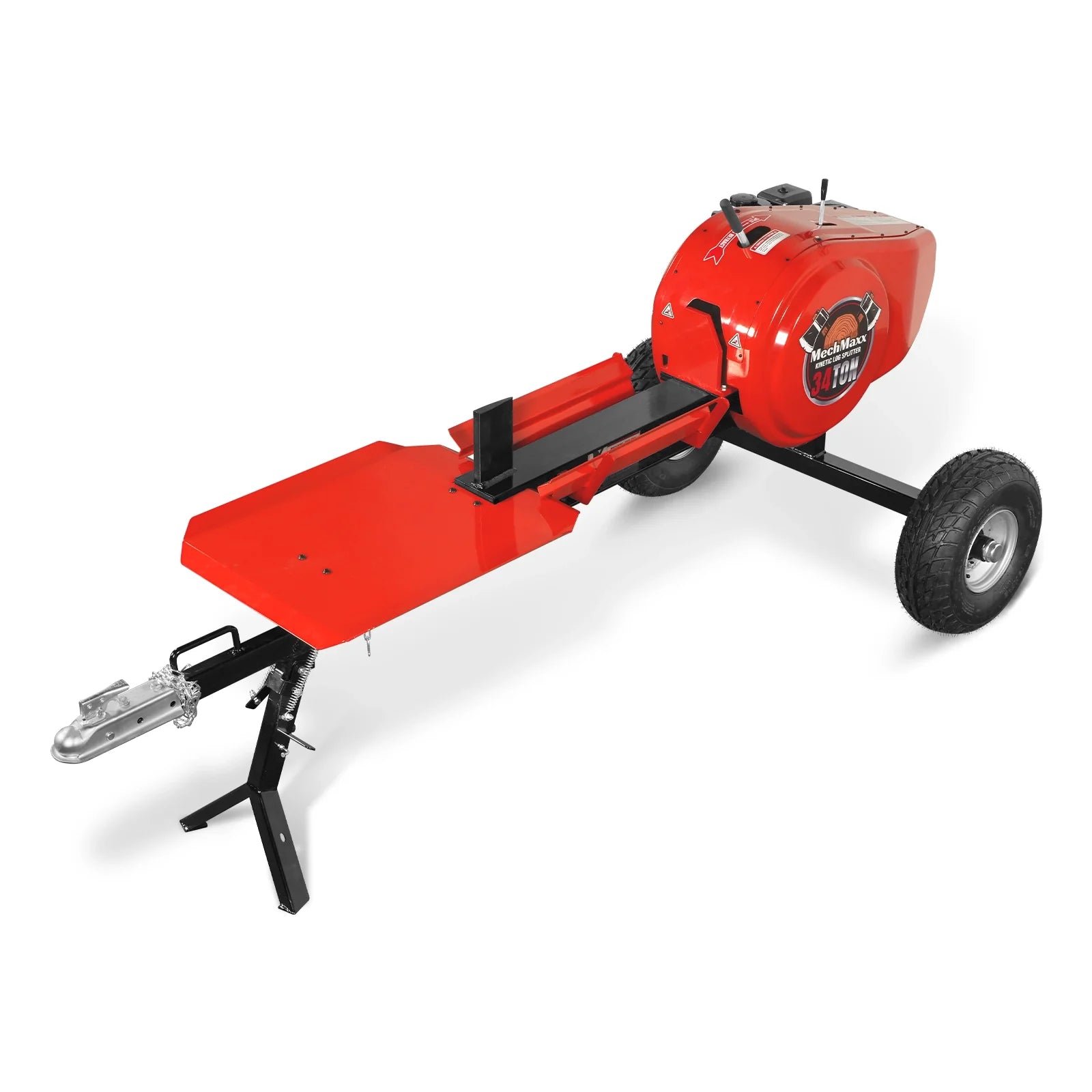 MechMaxx KT34 Log Splitter 34 Ton Kinetic Fast 7 HP Ducar Gasoline Engine 28" Log Dia Capacity 3-Sec Cycle Time New - Image 15