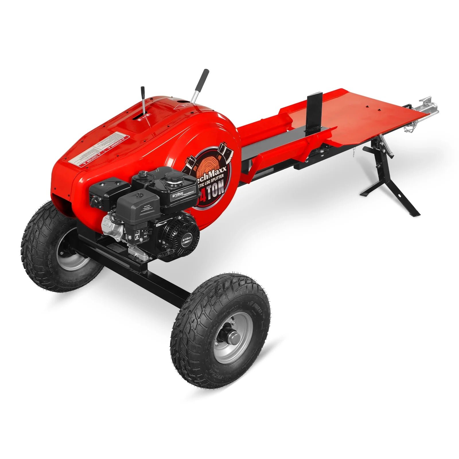 MechMaxx KT34 Log Splitter 34 Ton Kinetic Fast 7 HP Ducar Gasoline Engine 28" Log Dia Capacity 3-Sec Cycle Time New - Image 13
