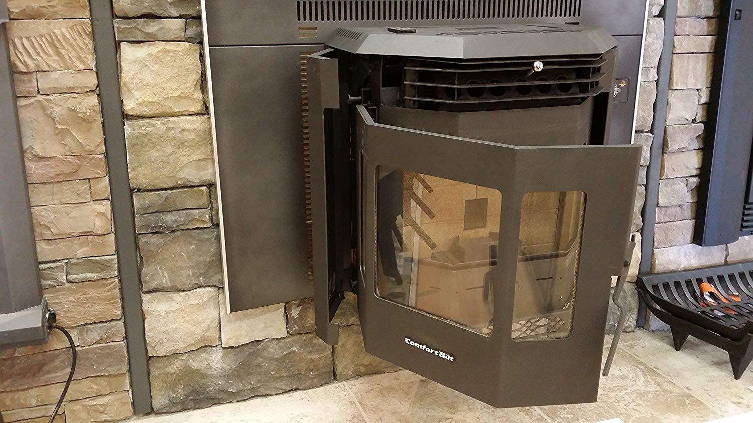 ComfortBilt HP22I 2,800 sq. ft. Pellet Stove Fireplace Insert 47 lb Hopper Capacity Black New - Image 6