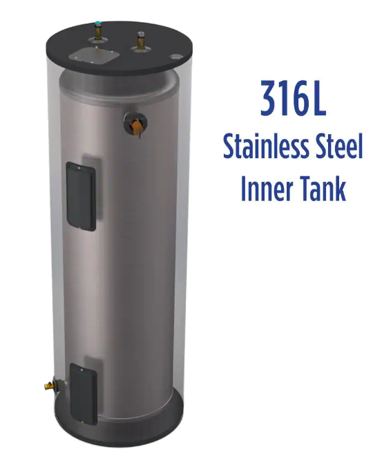 Ariston ARIER052C2X045N 52 Gallon 4500 Watt Residential Electric Water Heater New - Image 3