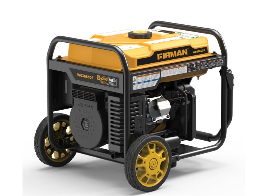 Firman W03663OF Generator 3650W/4200W 50 Amp Electric Start With CO Alert New - Image 3