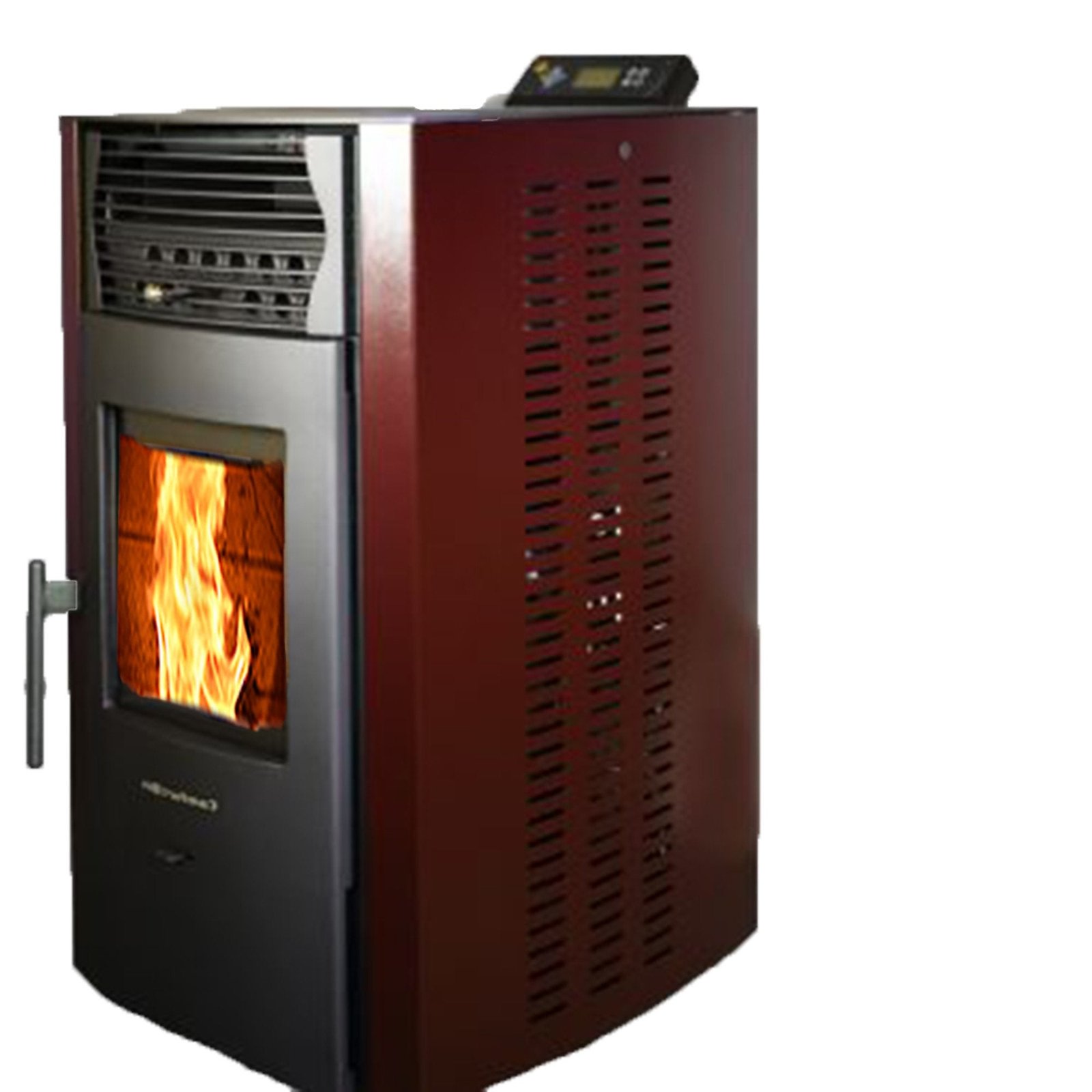 ComfortBilt HP50 2,200 sq. ft. Pellet Stove Auto Ignition 47 lb Hopper Burgundy New - Image 5