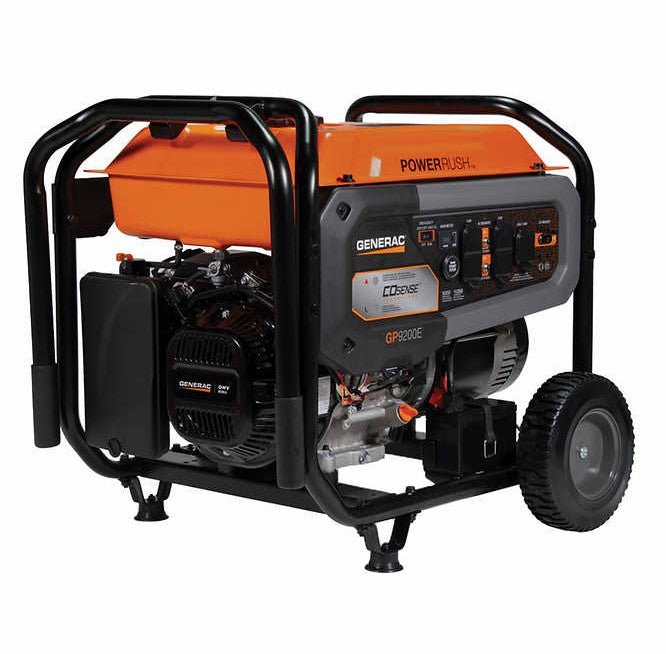 Generac GP9200E Generator 9200W/11250W Gas Electric Start with COsense Technology Manufacturer RFB - Image 3
