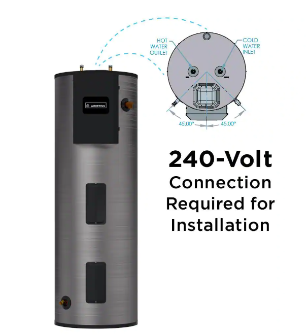 Ariston ARIEC100C3W165 100 Gallon 16,500 Watt Electric Water Heater New - Image 4