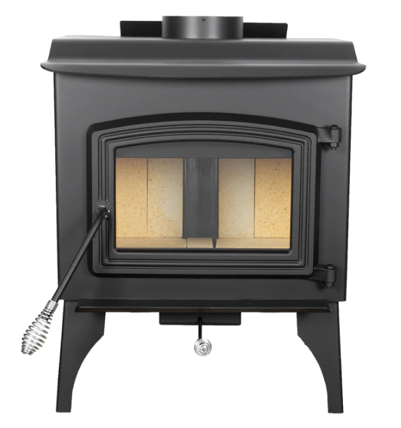 Pleasant Hearth GWS-1200 1,200 Sq. Ft. 56,107 BTU EPA Certified Wood Burning Stove New - Image 3