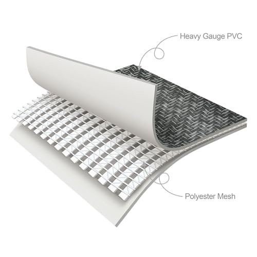 Funsicle Oasis Designer Above Ground Pool Dark Herringbone - Image 4