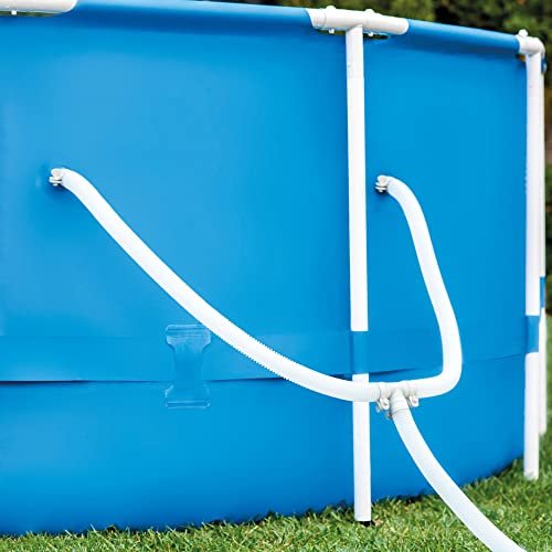 Intex Metal Frame Swimming Pool Set Blue - Image 6