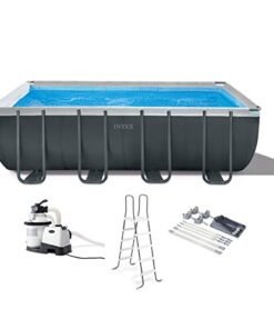 Intex Ultra XTR Framed Swimming Pool Set Gray