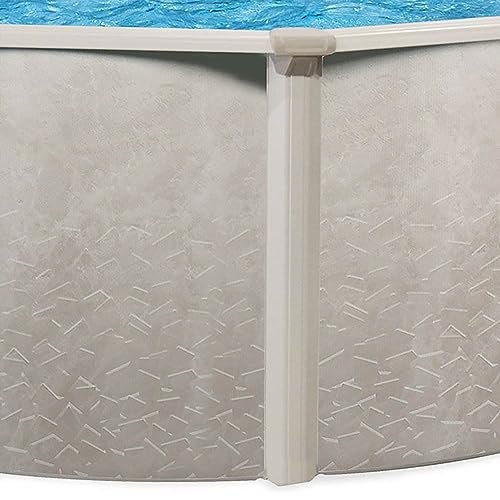 Aquarian Phoenix Round Steel Frame Above Ground Swimming Pool Gray - Image 6