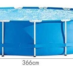 Alternative view of FFCJJDS Outdoor Frame Swimming Pool with Rainproof Dust Covers
