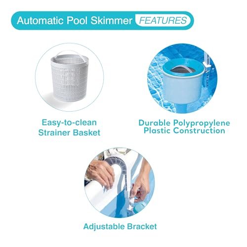 Intex Ultra XTR Rectangular Pool Set with Pump, Vacuum Cleaner & Skimmer Gray - Image 6