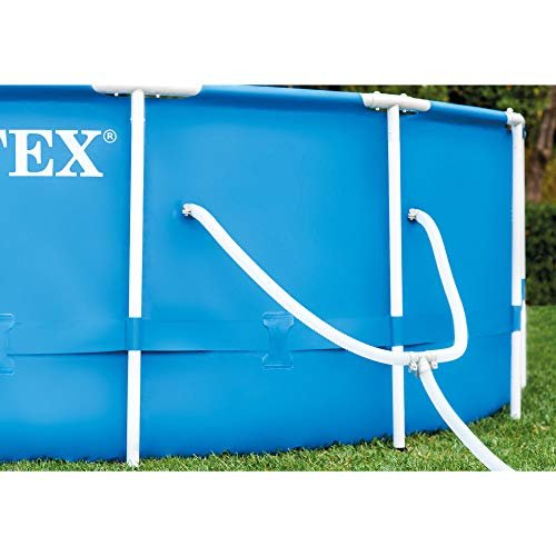 Intex Metal Frame Above Ground Swimming Pool Set 18ft x 48in Blue - Image 7
