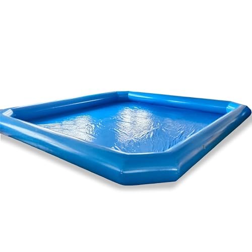 INTSUPERMAI Inflatable Above Ground Pool Blue - Image 7