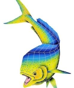 Artistry in Mosaics Mahi Left Facing Ceramic Swimming Pool Mosaic