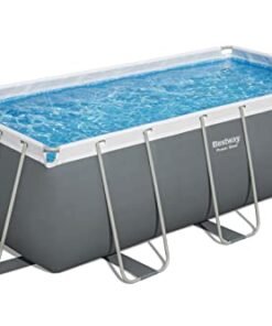 Bestway Power Steel Above Ground Pool Set White/Gray
