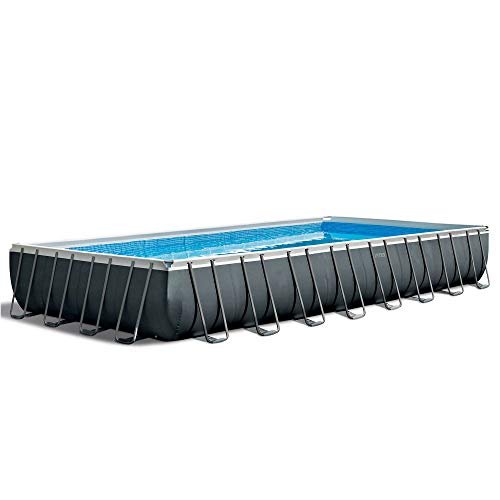 Intex Ultra XTR Rectangular Swimming Pool Set Bundle with Pump and Pool Care Chemicals - Image 2