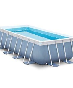 Alternative view of Intex Rectangular Prism Frame Pool Set 16ft x 8ft x 42in Multicolor