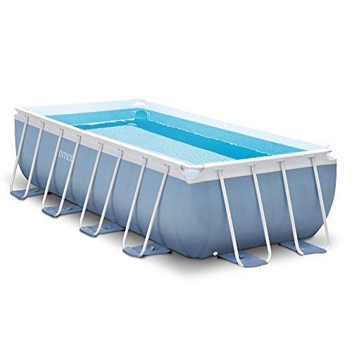 Intex Rectangular Prism Frame Pool Set 16ft x 8ft x 42in Multicolor - Image 2