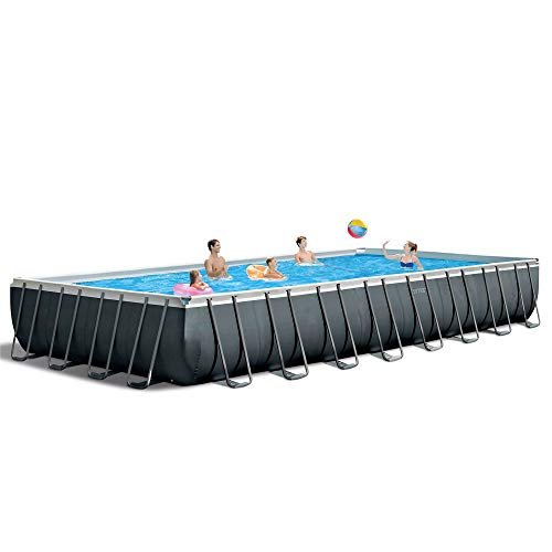 Intex Ultra XTR Rectangular Swimming Pool Set Bundle with Pump and Pool Care Chemicals - Image 3