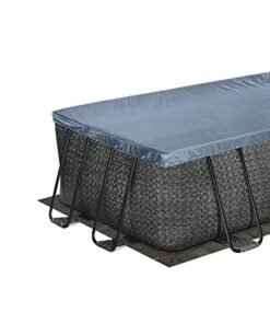 Alternative view of Summer Waves 16-Foot Rectangular Swimming Pool Gray