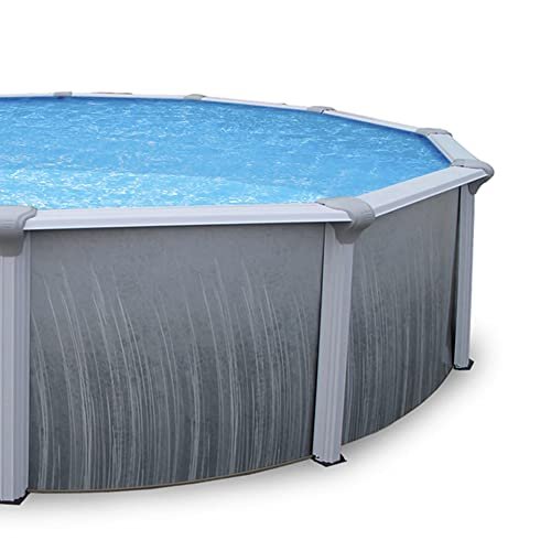 Blue Wave Martinique 18' Round 52-in Steel Pool with 7-in Top Rail - Image 3