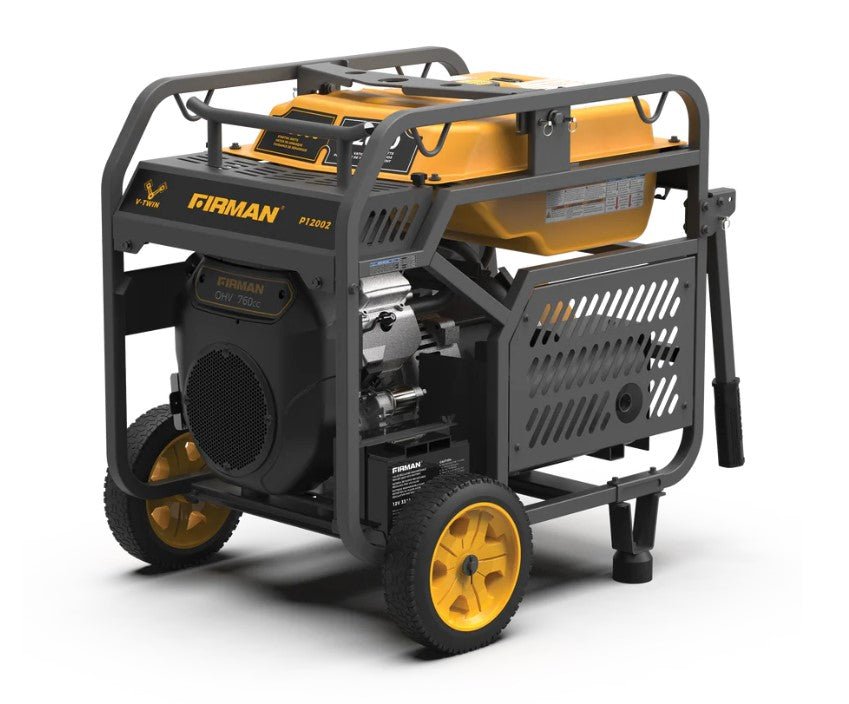 Firman P12002 Generator 12000W/15000W 50 Amp Electric Start Gas With CO Alert New - Image 4