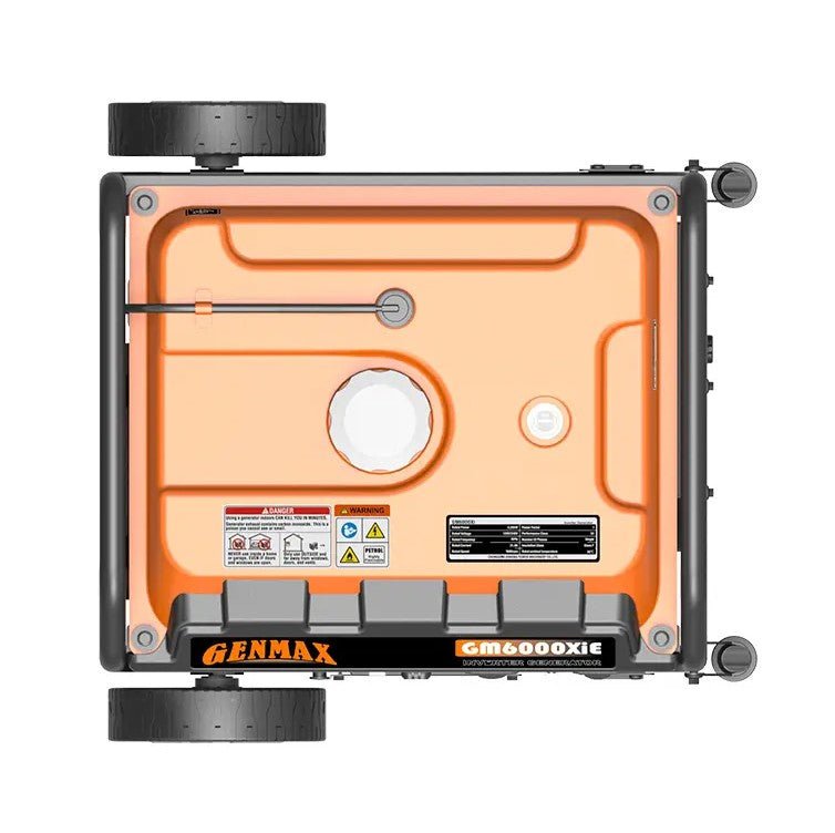 GENMAX GM6000XIE 30 Amp 5250W/6000W Electric Start Gas Inverter Generator with CO Detect New - Image 5