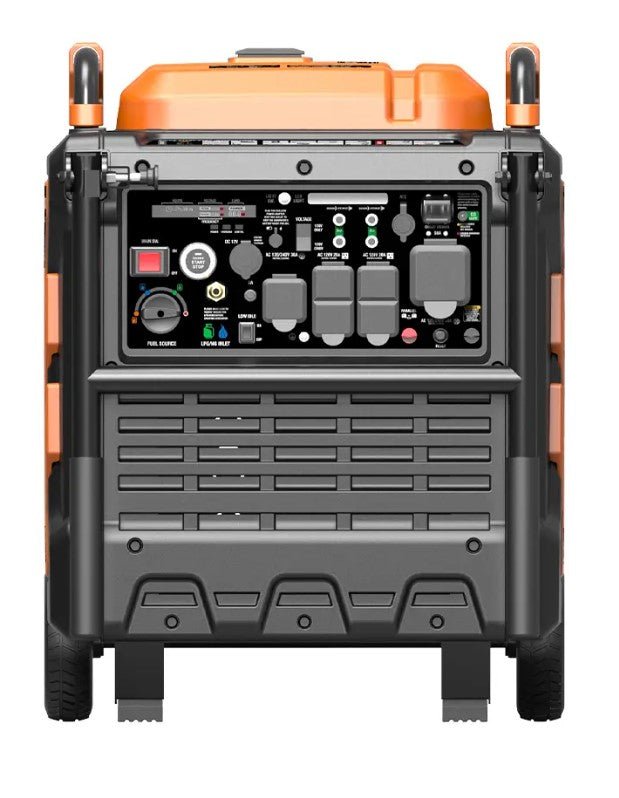 GENMAX GM10500iETC Tri-Fuel Inverter Generator 8500W/10500W 50 Amp Remote Start Scratch and Dent - Image 5