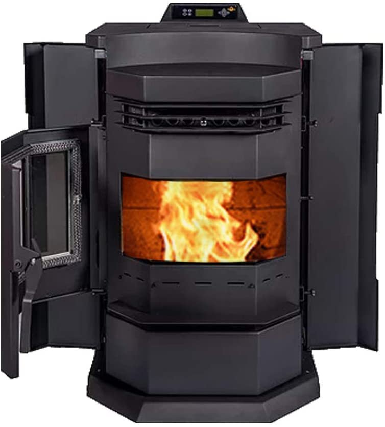 ComfortBilt HP22-N 2,800 sq. ft. EPA Certified Pellet Stove with Auto Ignition 80 lb Hopper Capacity Black New - Image 4