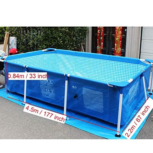 FFCJJDS Ultra Frame Swimming Pool Set with Filter Pump, Ladder & Pool Cover - Image 2